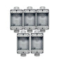 Pack 5 Condulet Fsc 3/4 Anclo