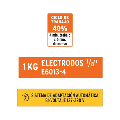 13695 SOLDADORA INVERSORA 160A 127220V
