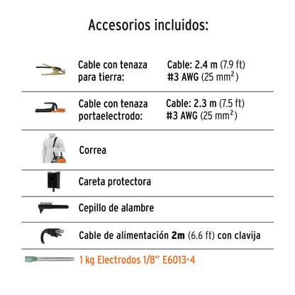 13695 SOLDADORA INVERSORA 160A 127220V