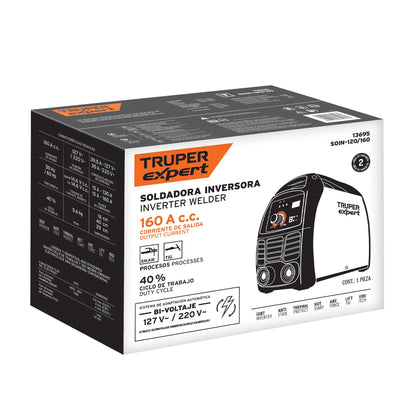 13695 SOLDADORA INVERSORA 160A 127220V