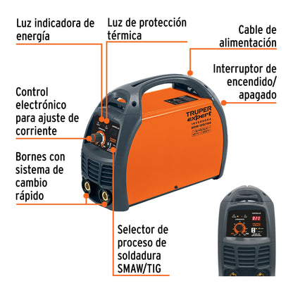 13695 SOLDADORA INVERSORA 160A 127220V