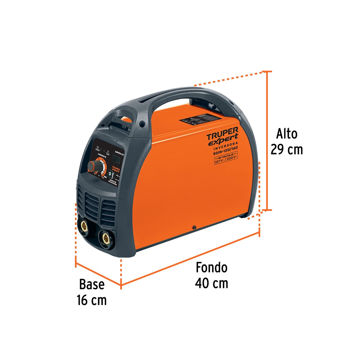 13695 SOLDADORA INVERSORA 160A 127220V