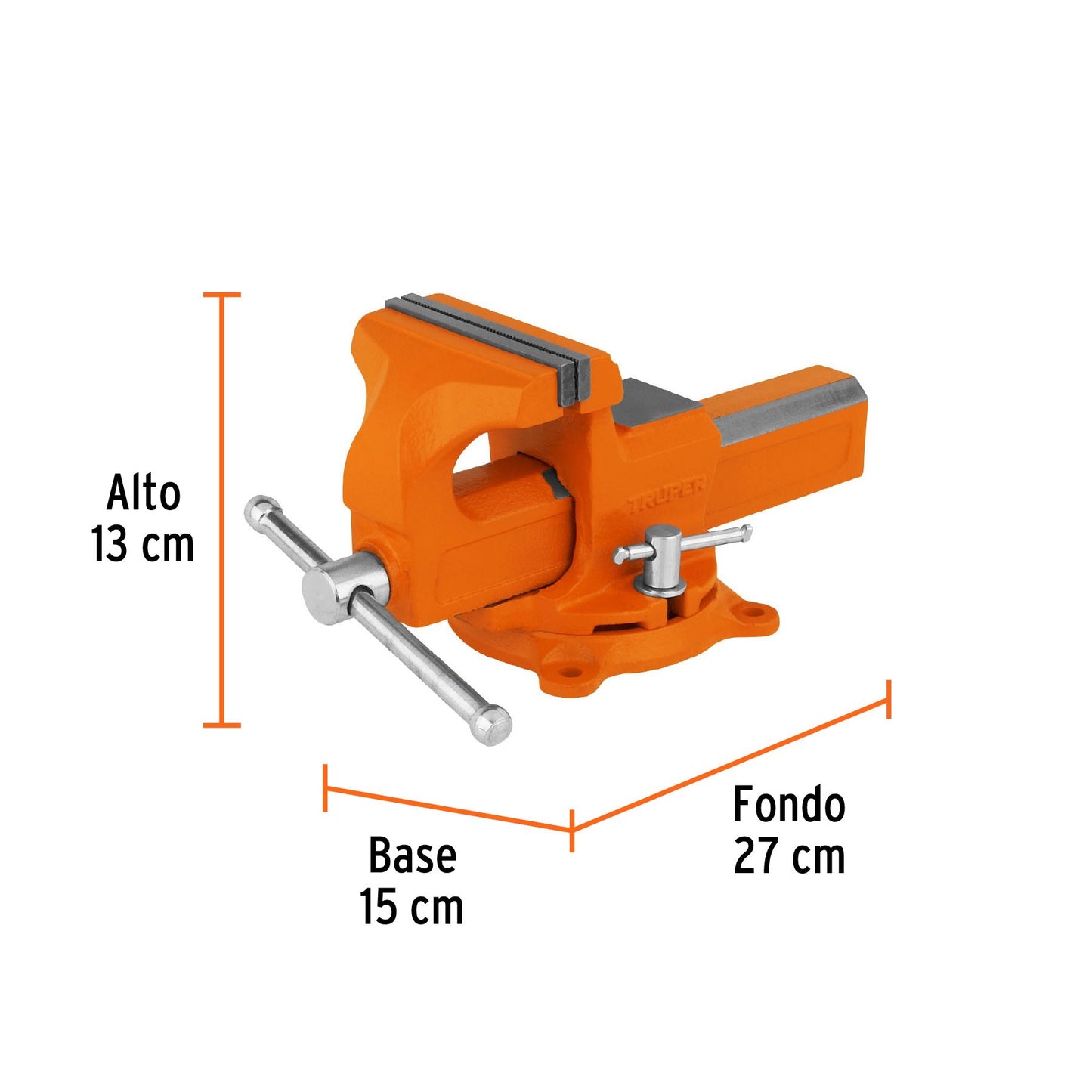 100199 TORNILLO DE BANCO 4TIPO EUROPEO