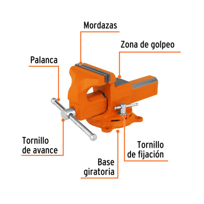 100199 TORNILLO DE BANCO 4TIPO EUROPEO