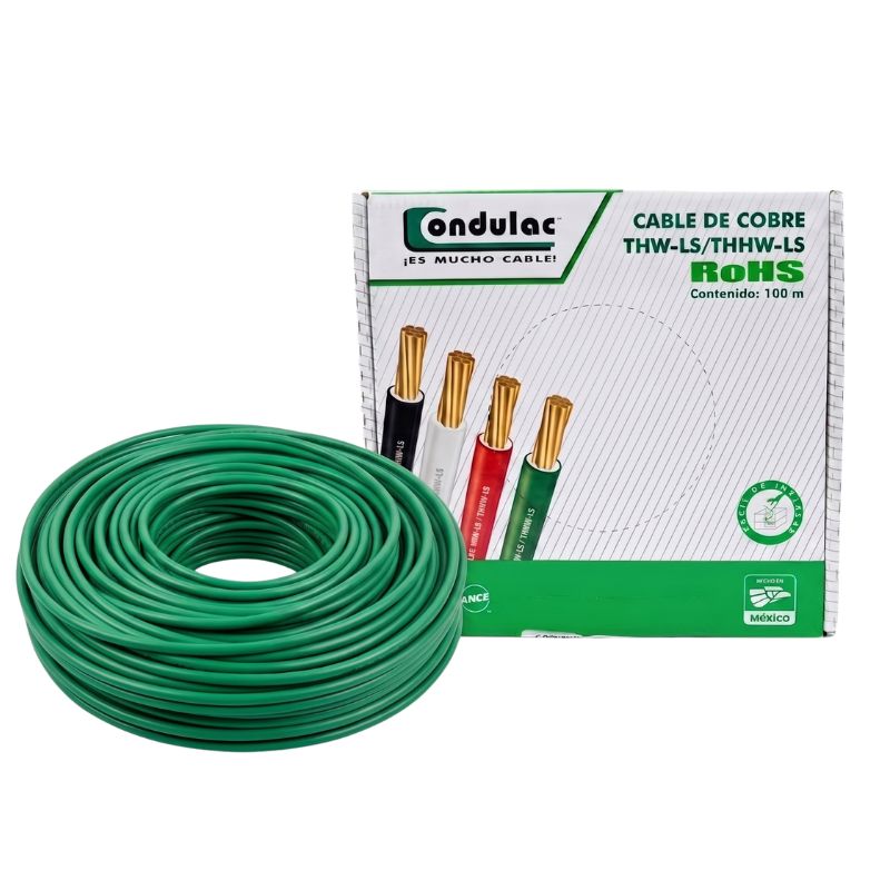 CABLE THW-LS CAL. 10 CONDULAC VERDE
