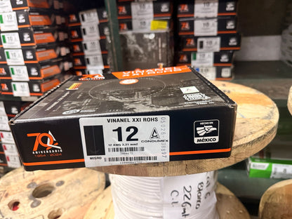 CABLE THW-LS CAL. 12 CONDUMEX NEGRO