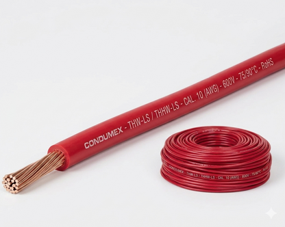 CABLE THW-LS CAL. 10 CONDUMEX ROJO