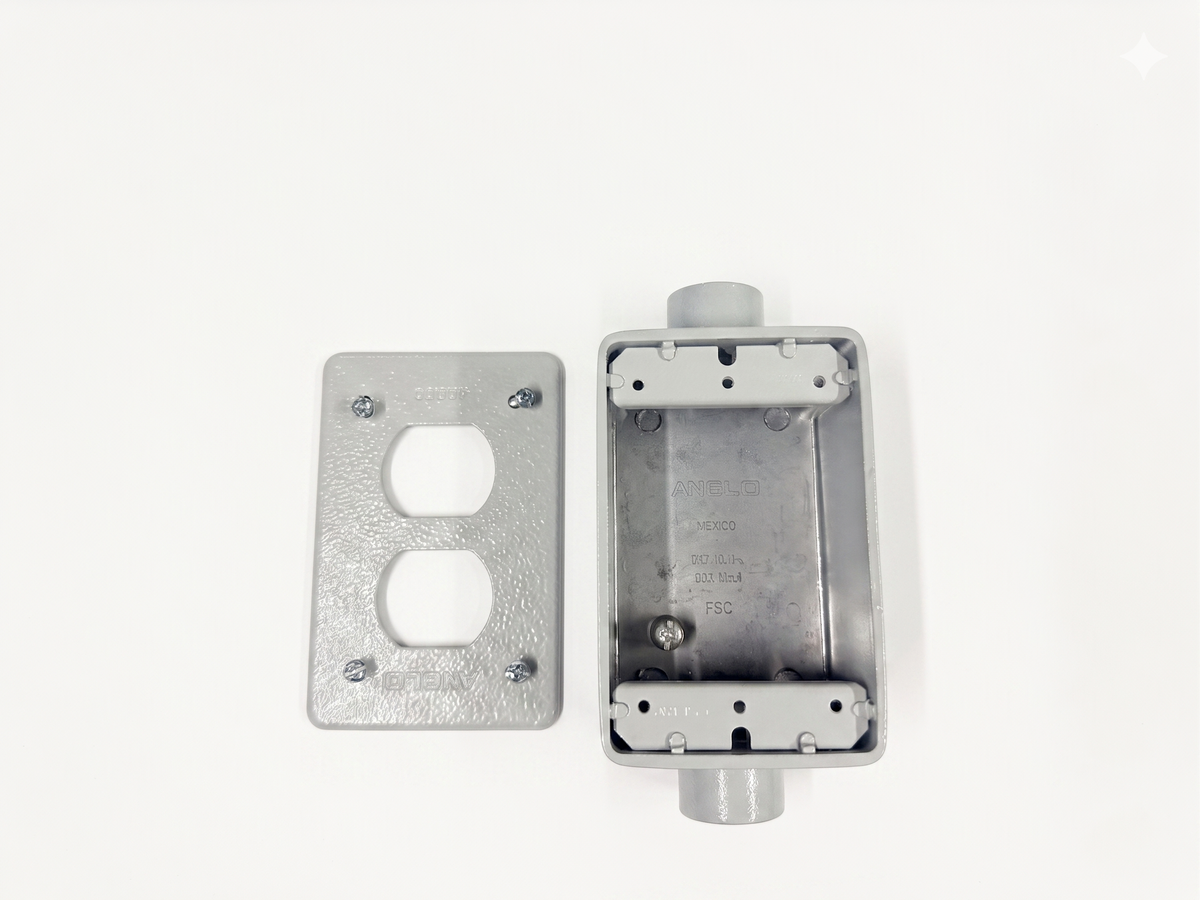 Condulet Fsc 1/2 Pack 5 Pzas Con Tapa Duplex Ds23
