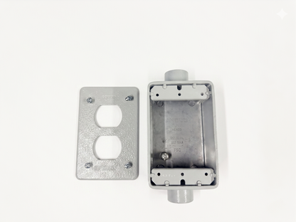 Condulet Fsc 1/2 Pack 5 Pzas Con Tapa Duplex Ds23